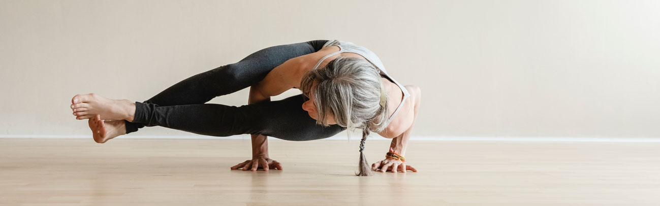 Senior Doing Yoga Aging Gracefully